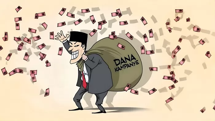 Ilustrasi dana kampanye. (IST/RADAR JOMBANG)