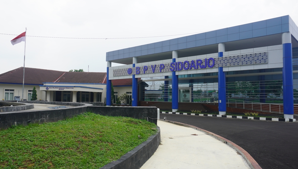 TINGKATKAN SDM: Gedung BPVP yang ada di Kecamatan Tulangan. (IST)
