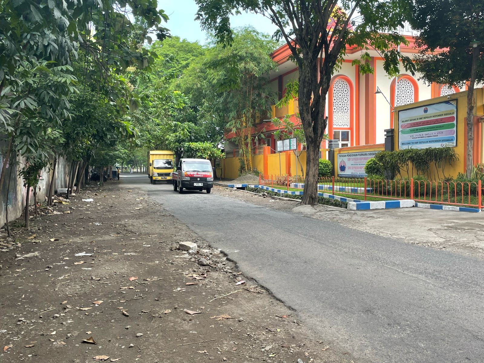 WASPADA : TKP terjadinya pembegalan di Buduran. (DIKY PUTRA SANSIRI/RADAR SIDOARJO)  &nbsp;