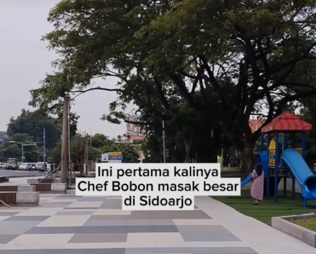 KULINER: Unggahan dari akun instagram @kuliner_nglencer yang mengisyaratkan kedatangan Chef Bobon ke Sidoarjo.
