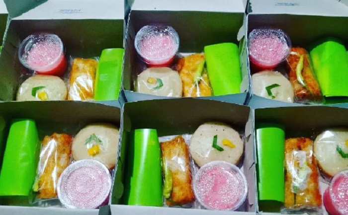KHAS: Jajanan dalam tradisi megengan di Sidoarjo. (akun Instagram @dyahrachmawatimuslimah)