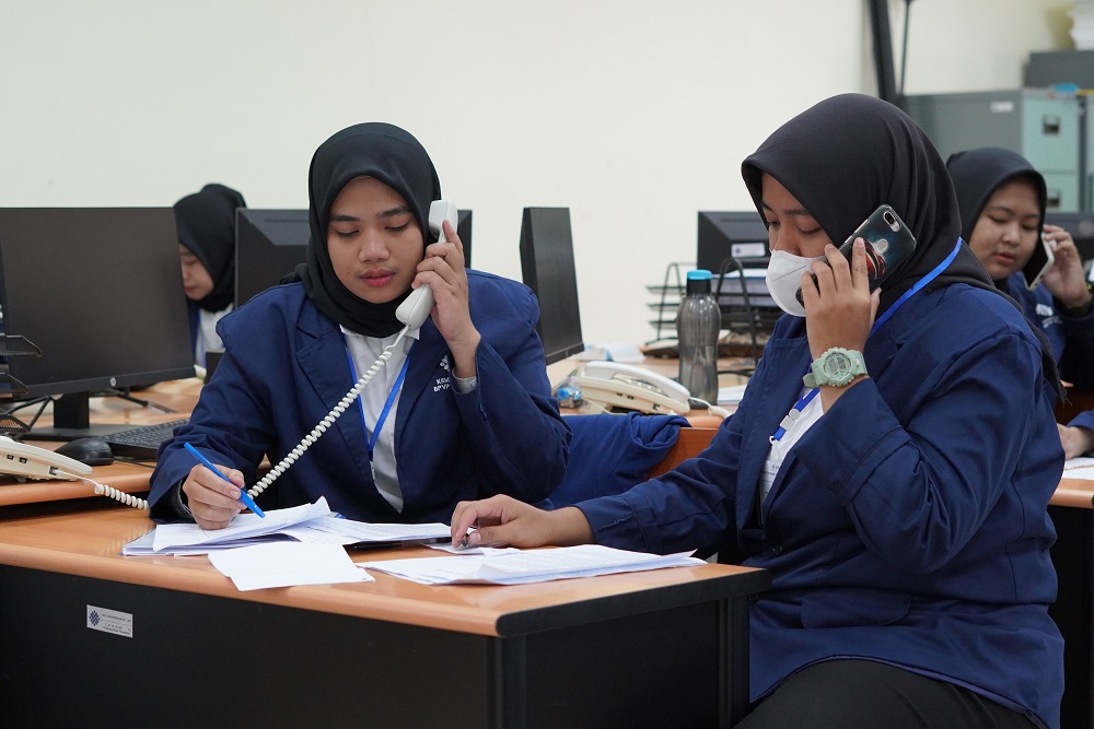 BELAJAR: Peserta PBK pada kelas bisnis manajemen di BPVP Sidoarjo. (BPVP Sidoarjo)