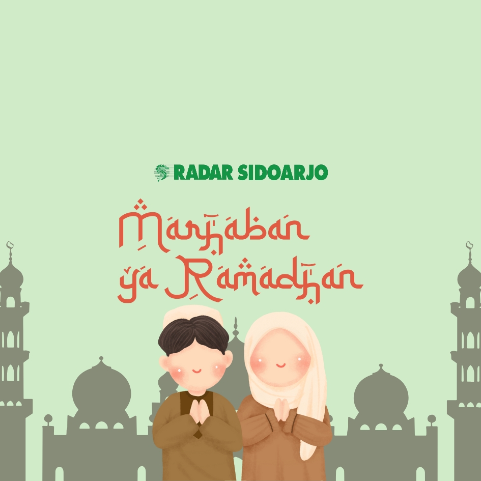 IBADAH: Umat muslim di Sidoarjo menjalankan puasa Ramadan 1445 Hijirah.