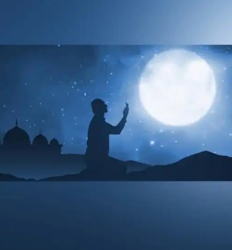 Ilustrasi doa di bulan Ramadan. (IST)