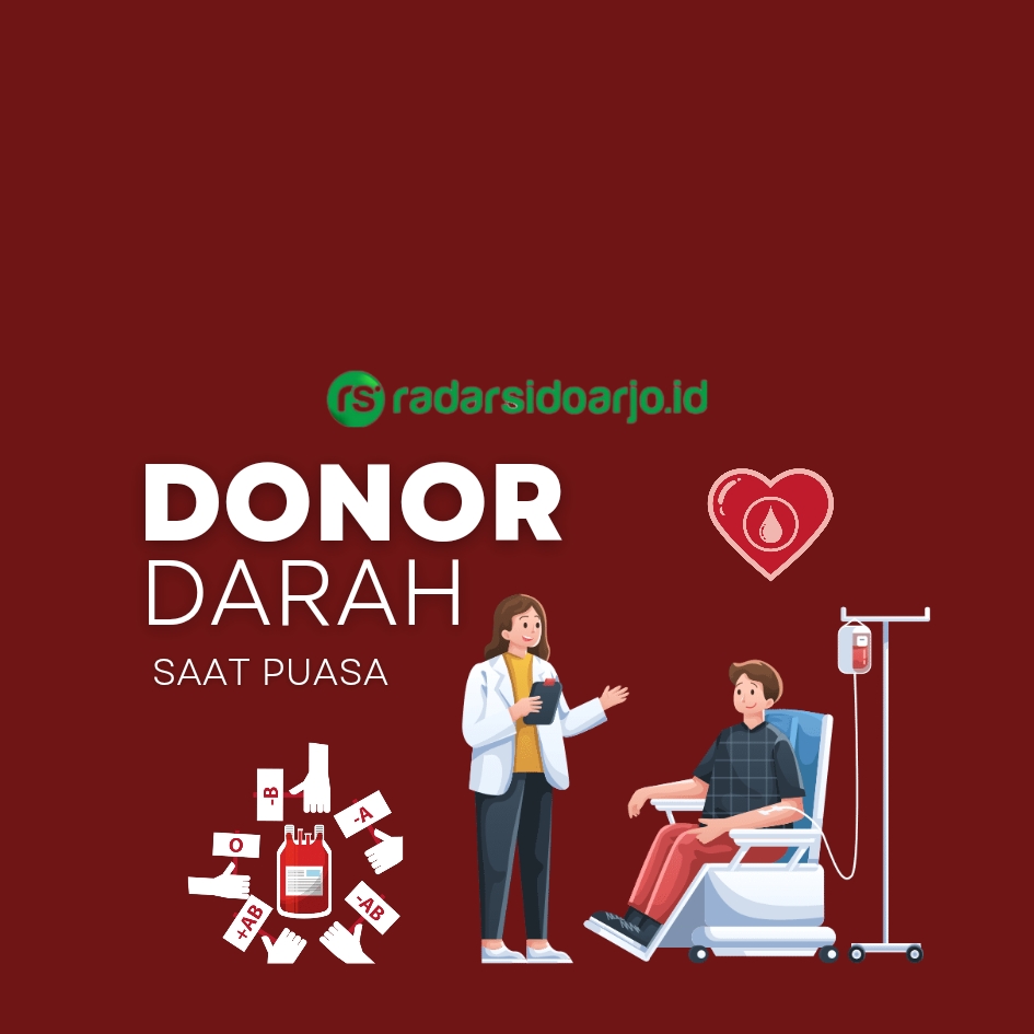 SELAMATKAN NYAWA: Tips donor darah saat puasa agar tidak lemas.