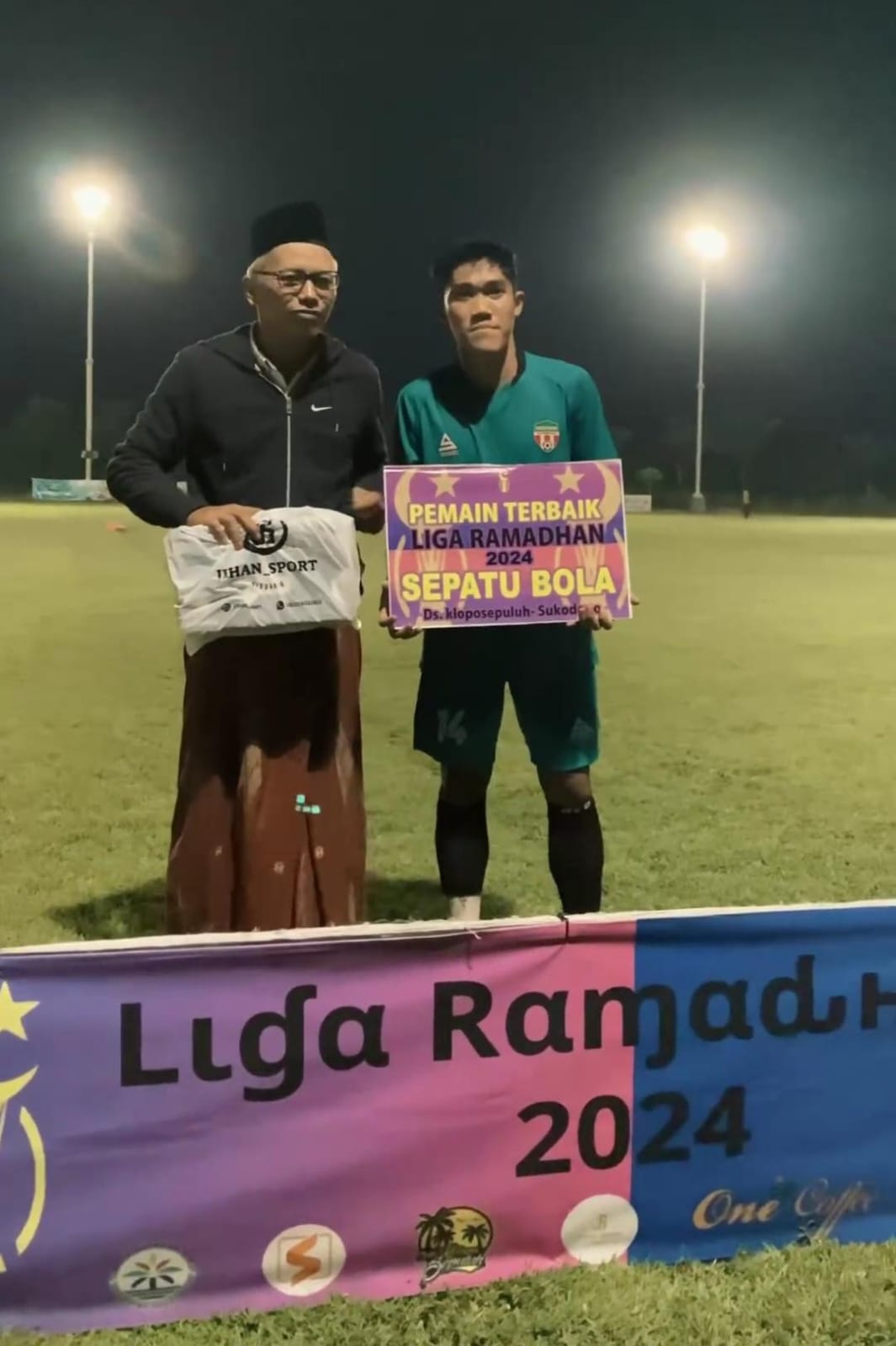 JAGA FISIK: Dwiki Mardianto jadi pemain terbaik. (IST)