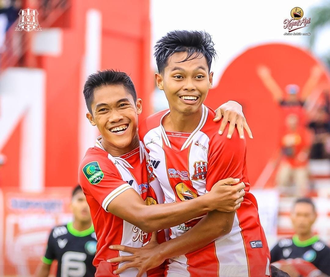 ANNIVERSARY: Pemain Deltras Sidoarjo. (IST)