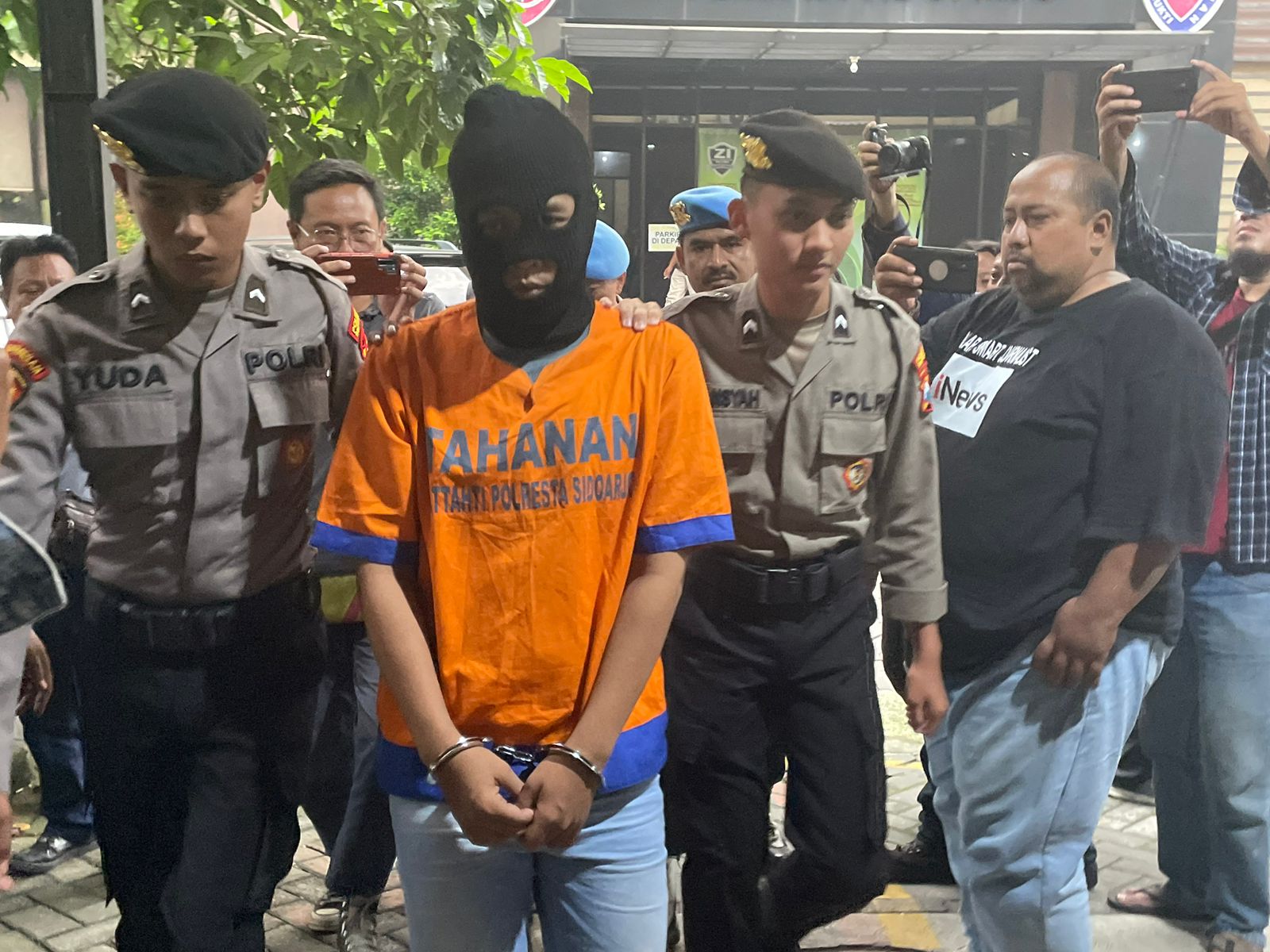 DIKELER: Pelaku Muhammad Abdul Khalim. (DIKY PUTRA SANSIRI/RADAR SIDOARJO)