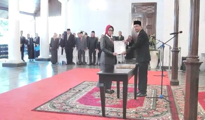 SAH : Pelatikan ulang oleh Bupati Sidoarjo Ahmad Muhdlor di Pendapa Delta Wibawa. (IST)