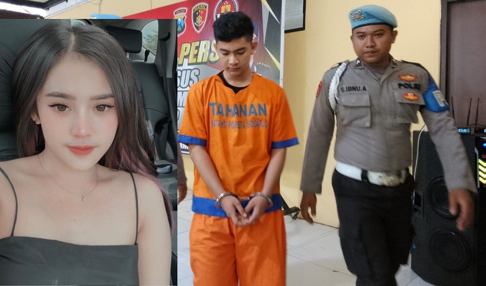 SIDANG: Terdakwa Muhammad Ardiansyah menganiaya kekasihnya, Safitri Anggraini Dewi. (DIKY PUTRA SANSIRI/RADAR SIDOARJO)