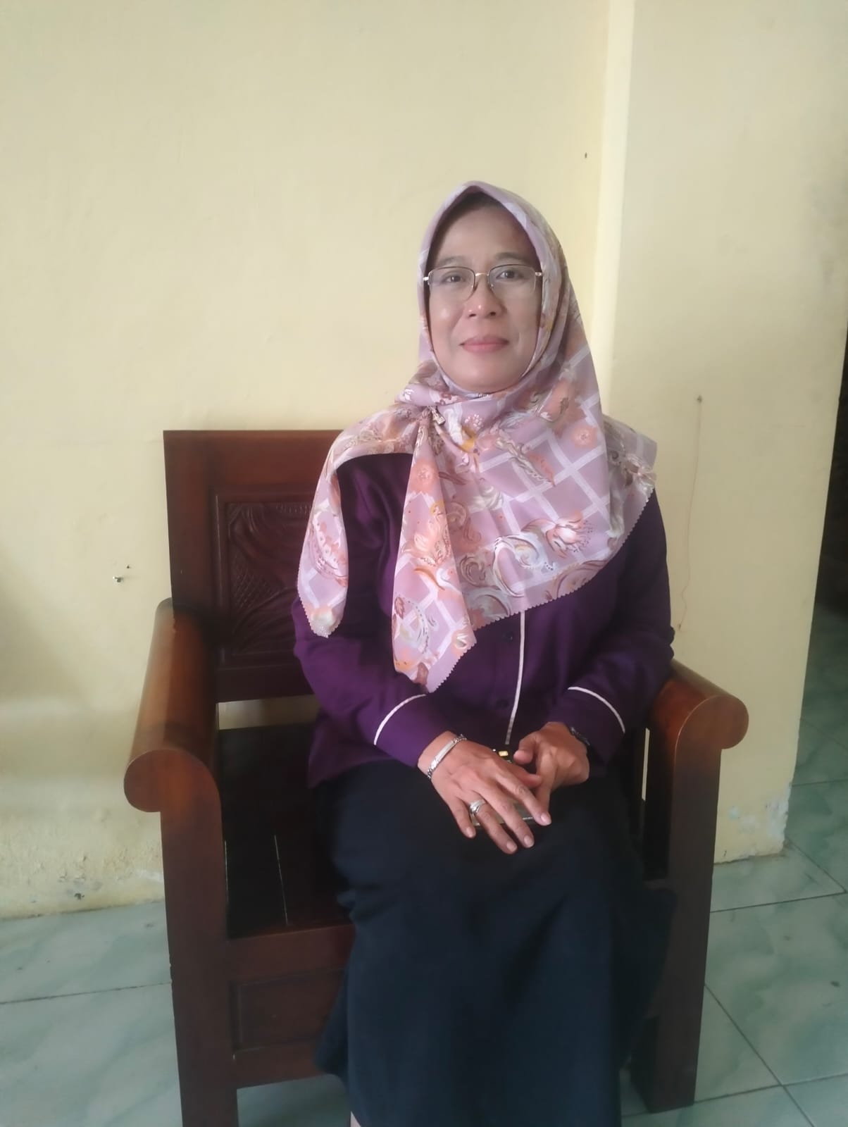 Kepala SMAN 1 Gedangan Nina Dwi Suryani.