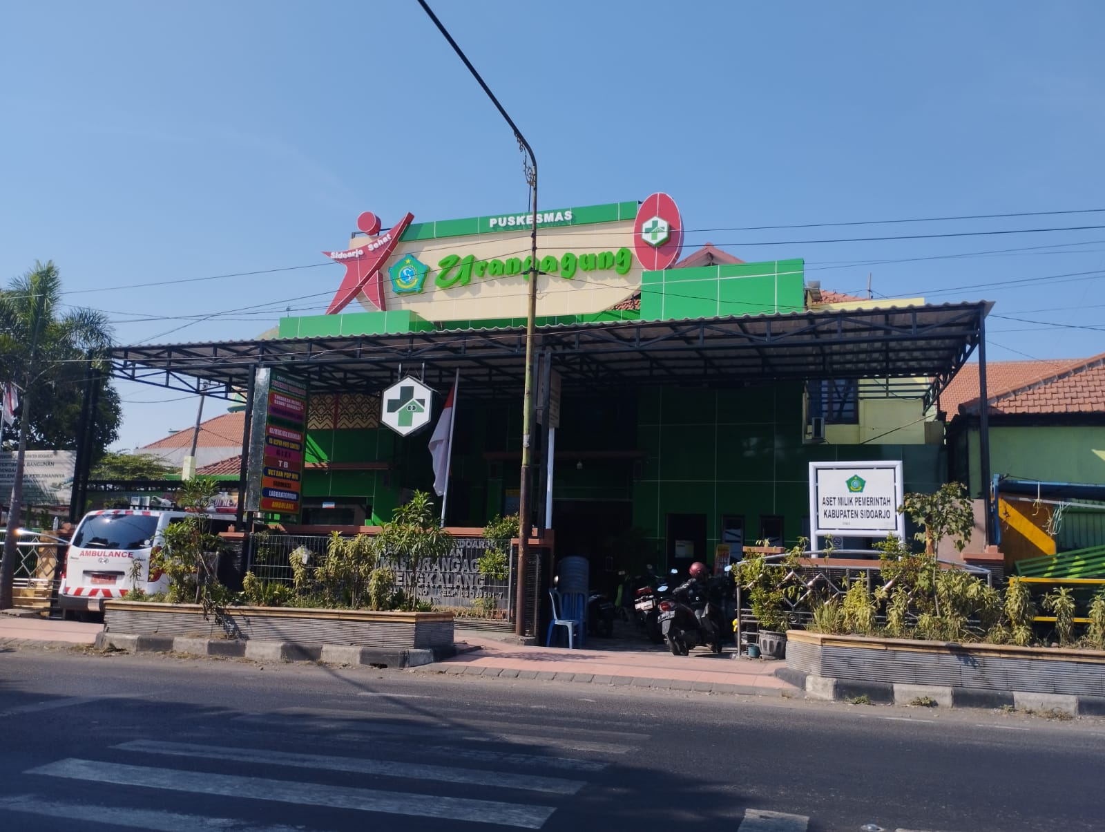 PREVENTIF: Puskesmas Urangagung menjadi salah satu fasilitas kesehatan yang dekat dengan masyarakat. (ANNISA FIRDAUSI/RADAR SIDOARJO)