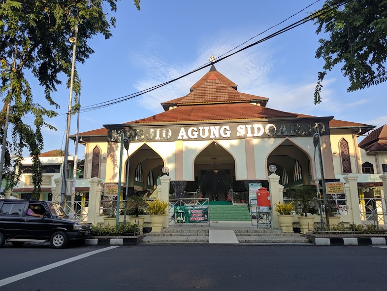 SAMBUT HARI RAYA: Masjid Agung Sidoarjo akan menyelenggarakan salat Idul Adha, Senin, 17 Juni 2024. (IST)