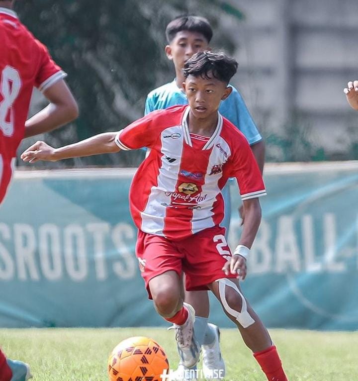 SEMANGAT: Pemain Akademi Deltras Sidoarjo. (IST)