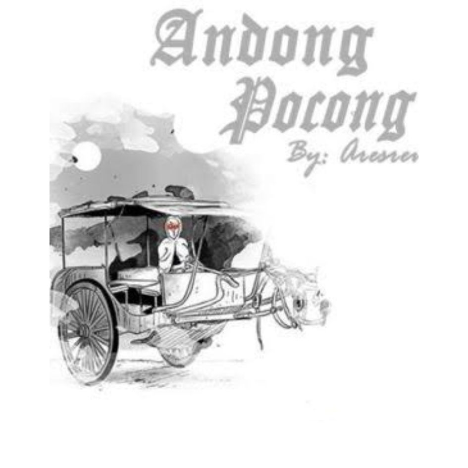 SERAM: Legenda andong pocong yang sempat menggegerkan warga SIDOARJO pada 2006. (IST/aresreva)