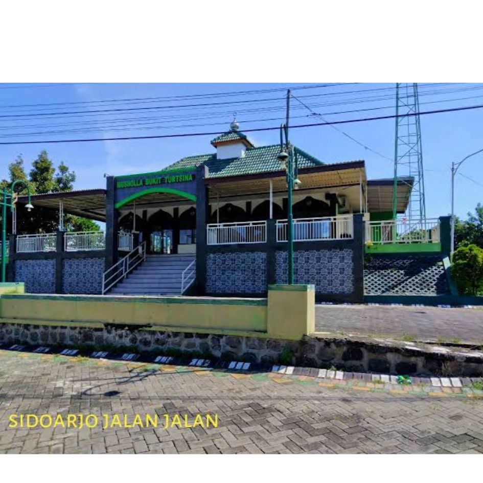 PALING TINGGI: Musala Bukti Turtsina di Desa Anggaswangi, Kecamatan Sukodono. (IST/Sidoarjo Jalan-Jalan)