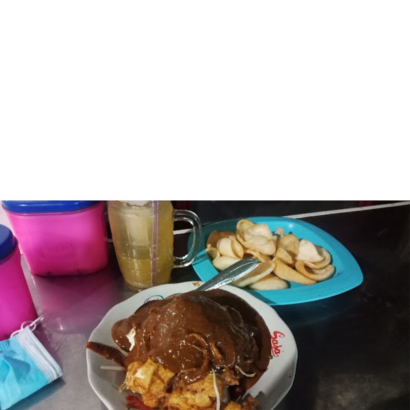 LENGKAP: Satu porsi tahu tek Cak Sodiq tampak menggugah selera. (IST)