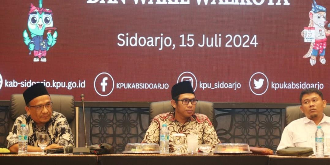 JELANG PILKADA: Komisioner KPU Sidoarjo sosialisasikan PKPU nomor 8 tahun 2024 tentang batas usia bakal calon Kepala Daerah.&nbsp;(IST)