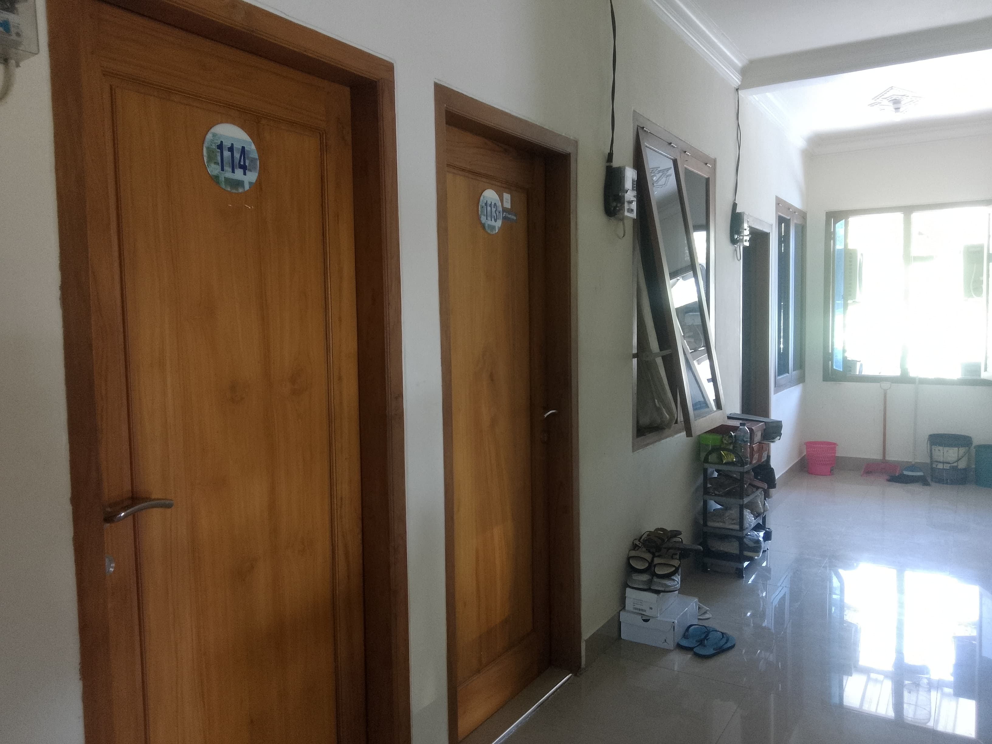 TKP : Kamar kos korban saat ditemukan tewas. (IST)  &nbsp;