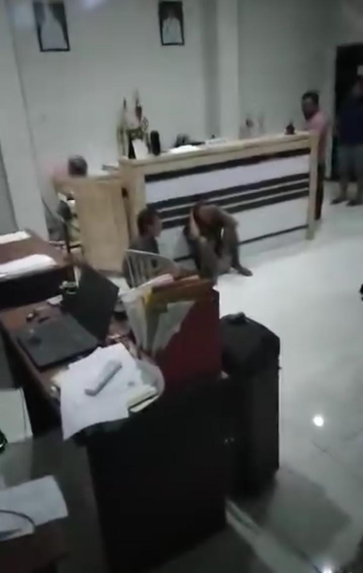 AKAN DIMASSA : Terduga pelaku begal di Desa Kedungpeluk, Candi.