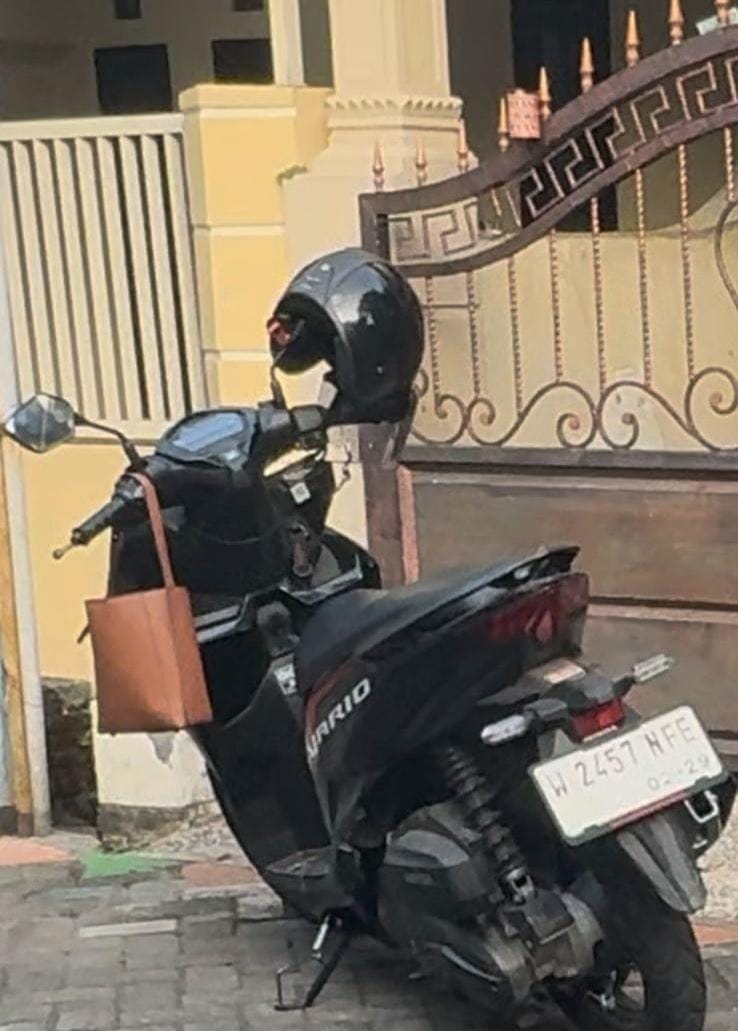 RAIB : Honda Vario nopol W 2457 NFE milik korban. (IST)
