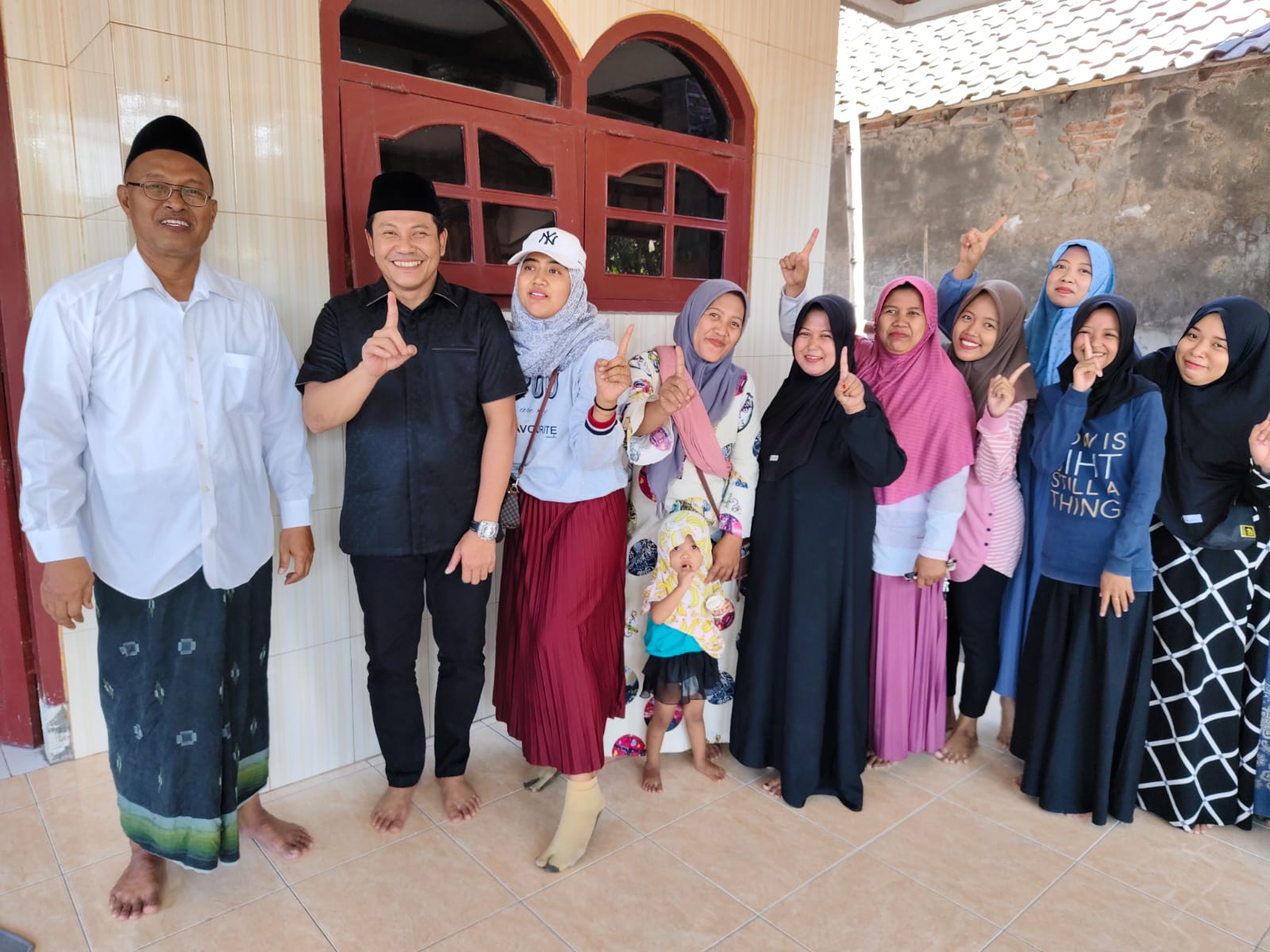ROADSHOW : Cabup Subandi silaturahmi ke para kiai Nahdlatul Ulama di wilayah Kecamatan Tanggulangin.
