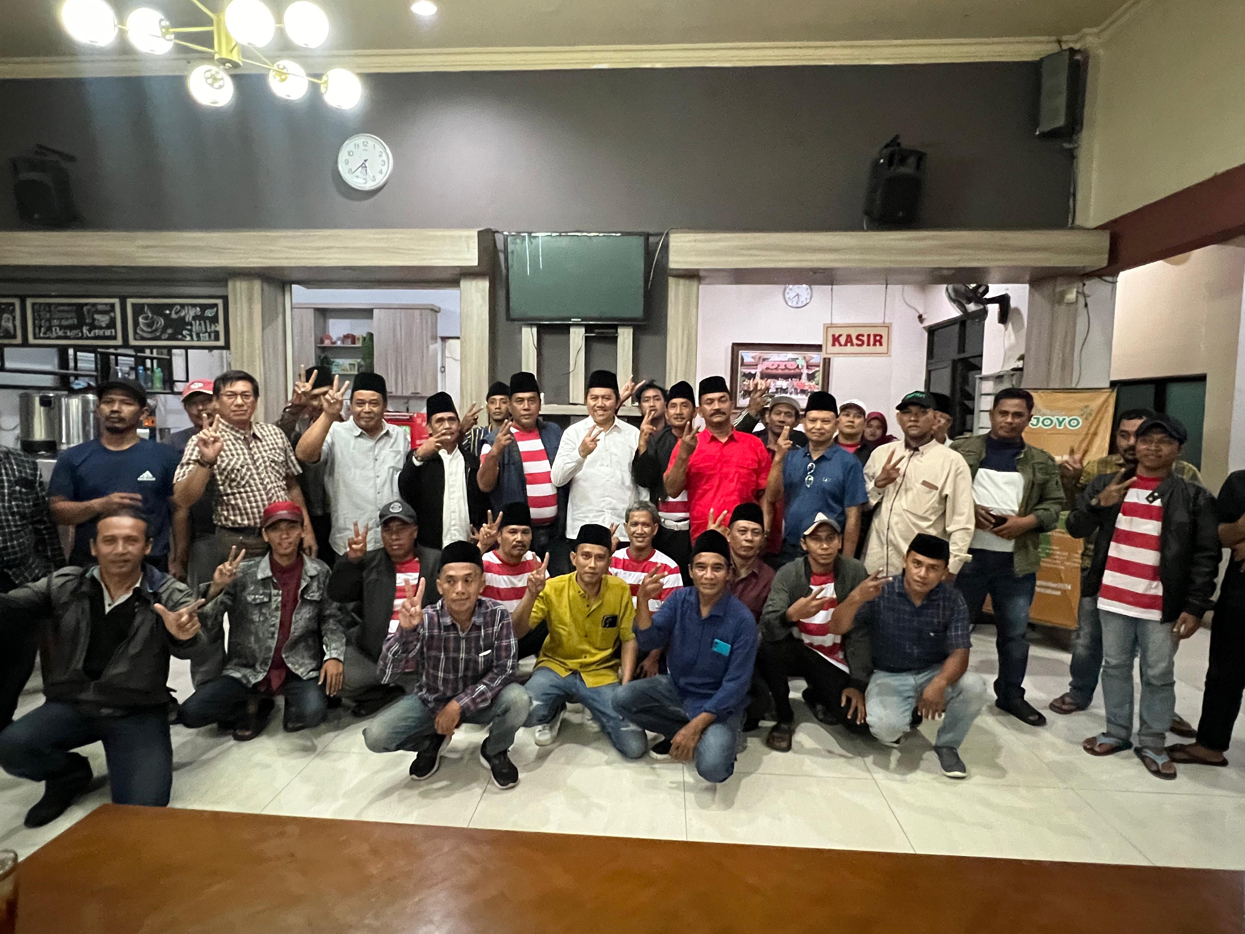SOLIDARITAS : Ratusan masyarakat Madura kompak dukung Mas Iin jadi Bupati Sidoarjo di Pilkada 2024.
