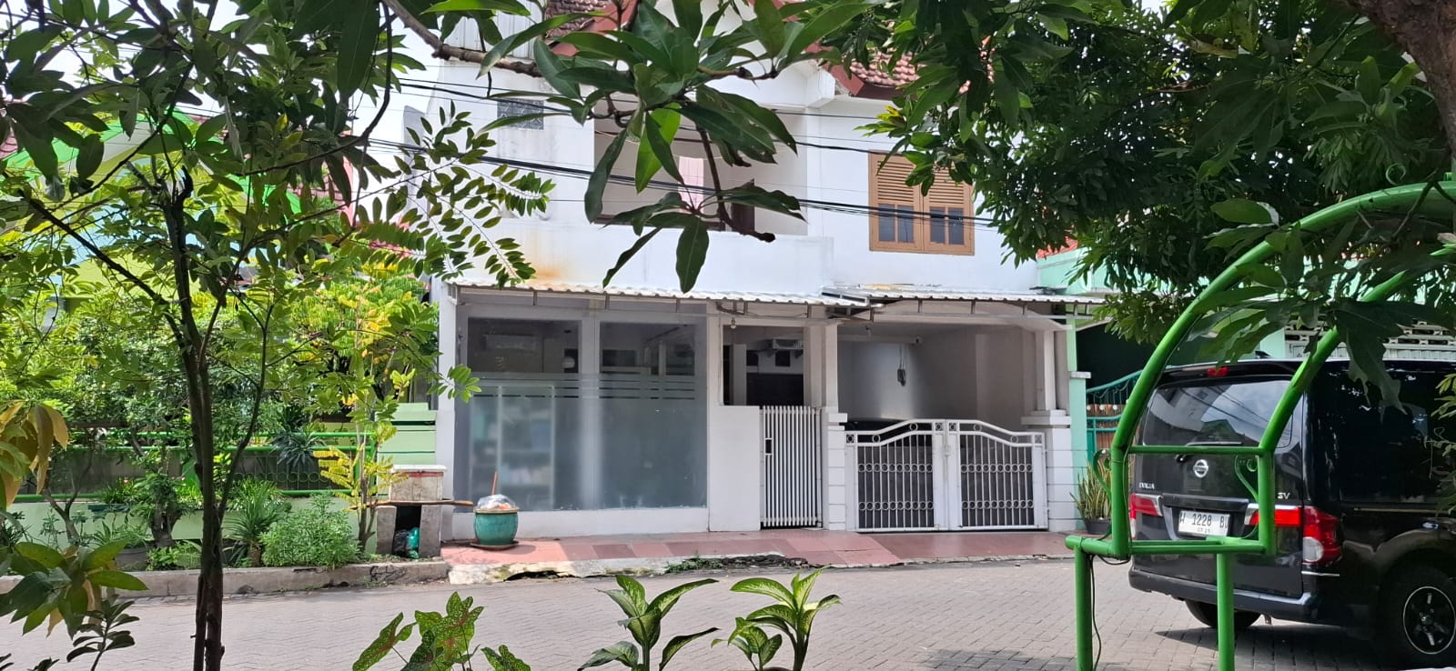 SEPI : Rukan lokasi kejadian percobaan pencurian di Perumahan Pondok Mutiara, Sidoarjo. (GUNTUR IRIANTO/RADAR SIDOARJO)