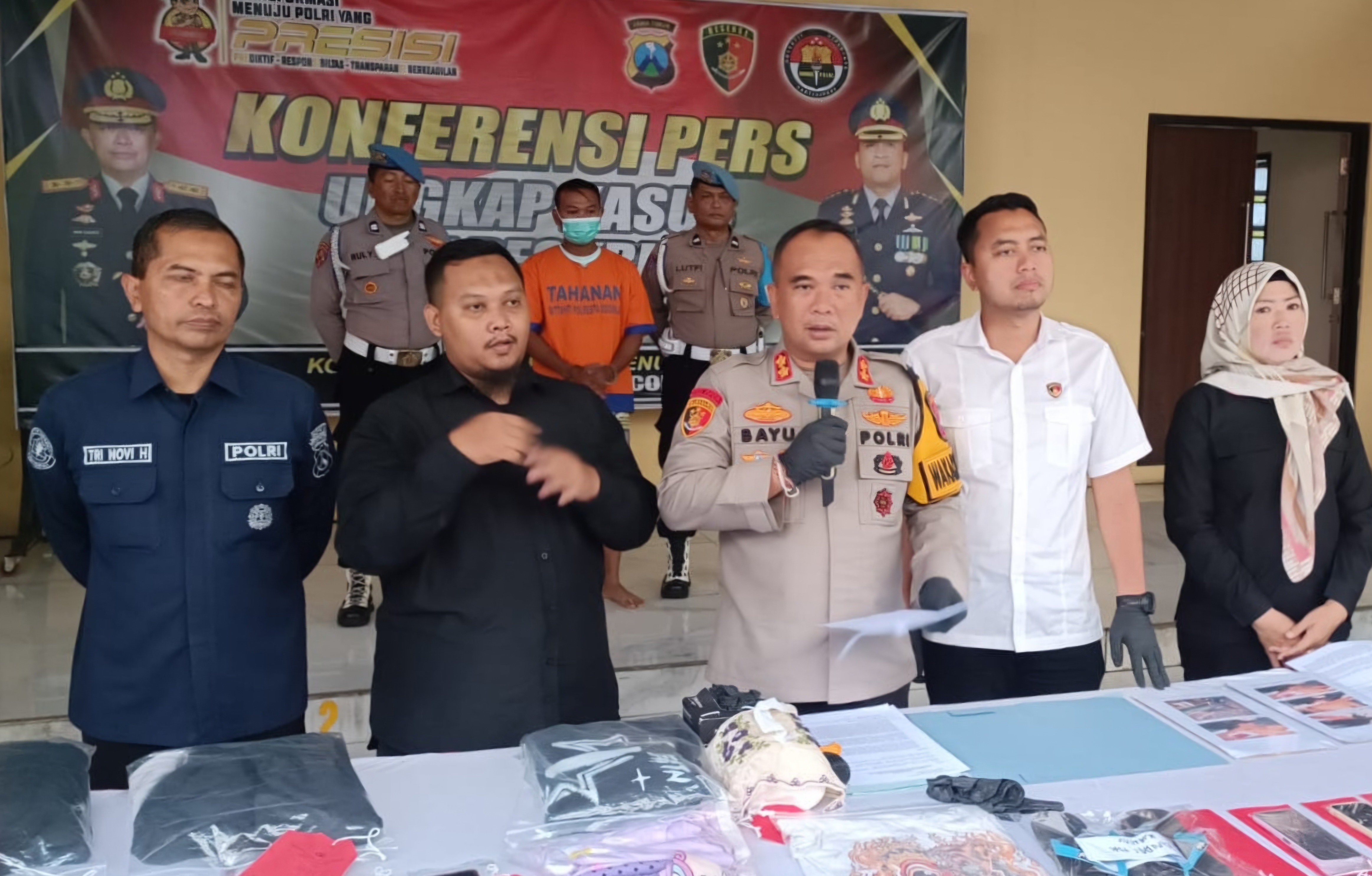 DIRINGKUS : Satpam perumahan di Gedangan, Sidoarjo, ditangkap usai merudapaksa warganya yang masih dibawah umur. (IST/RADAR SIDOARJO)