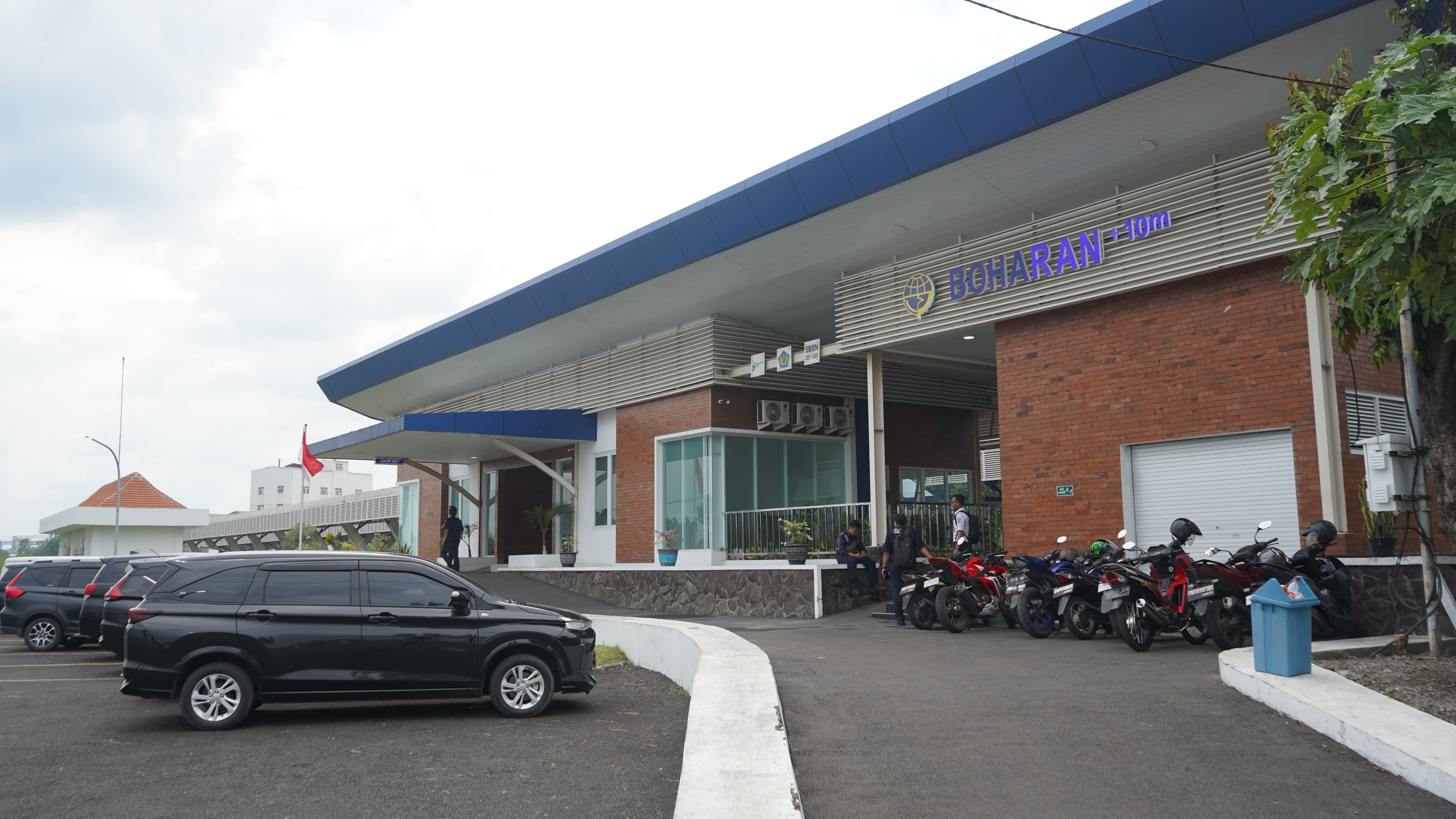 SUDAH AKTIF : Suasana Stasiun Boharan, Krian saat mulai beroperasi. Dua stasiun Boharan dan Kedinting, Sidoarjo resmi beroperasi kembali. (IST/RADAR SIDOARJO)