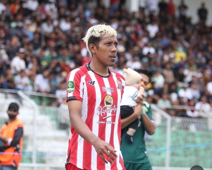 COME BACK: Pemain andalan Deltras Sidoarjo, Bima Ragil. (IST/RADAR SIDOARJO)