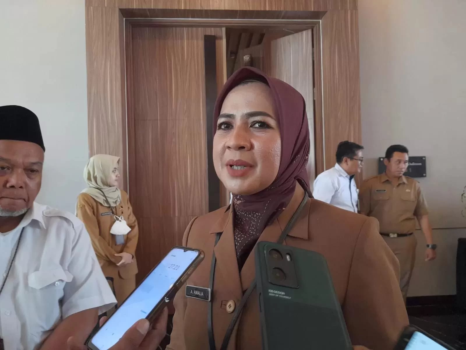 Kepala Disnaker Sidoarjo, Ainun Amalia. (M SAIFUL ROHMAN/RADAR SIDOARJO)