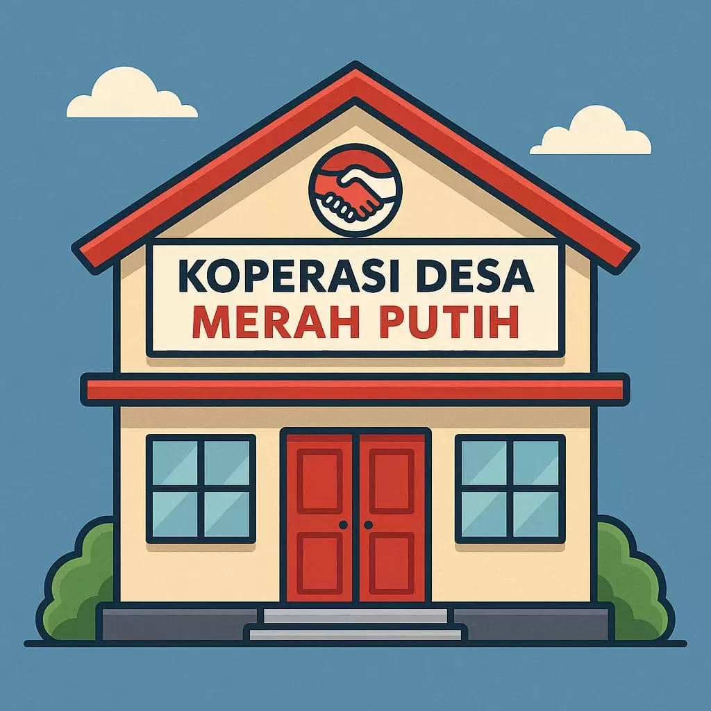 Ilustrasi Koperasi Desa Merah Putih. (FOTO ISTIMEWA)