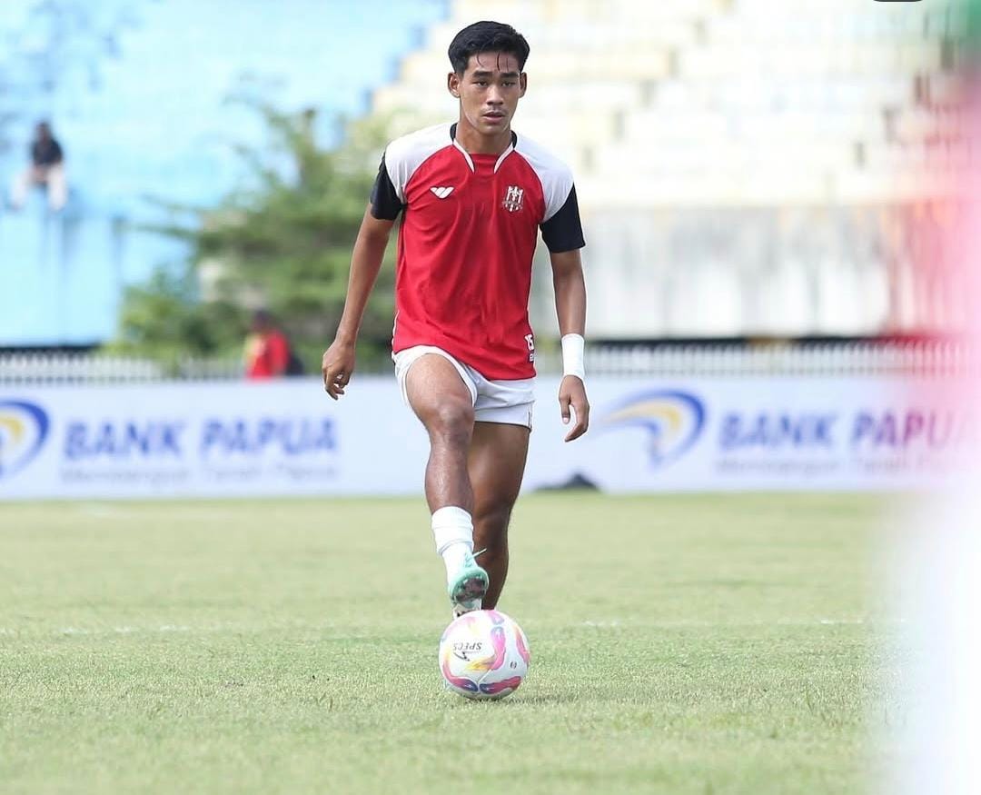 PAMIT: Gabung Persik Kediri, Wigi Pratama tinggalkan Deltras Sidoarjo. (IST/Instagram @wigipratamaa)