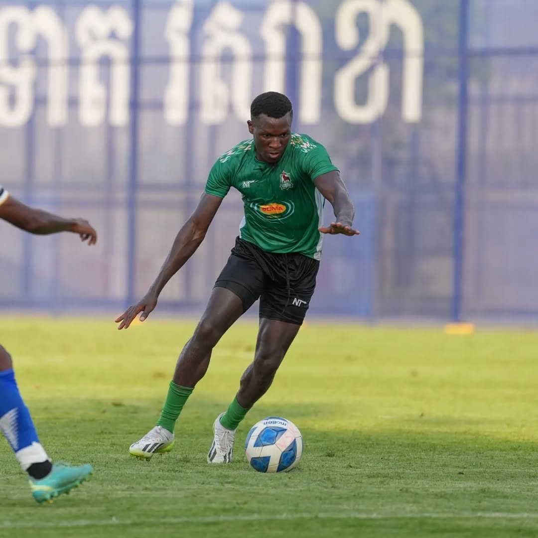 RUMOR: Calon striker Deltras Sidoarjo, Neville Tengeg. (IST/Instagram @tengegneville)