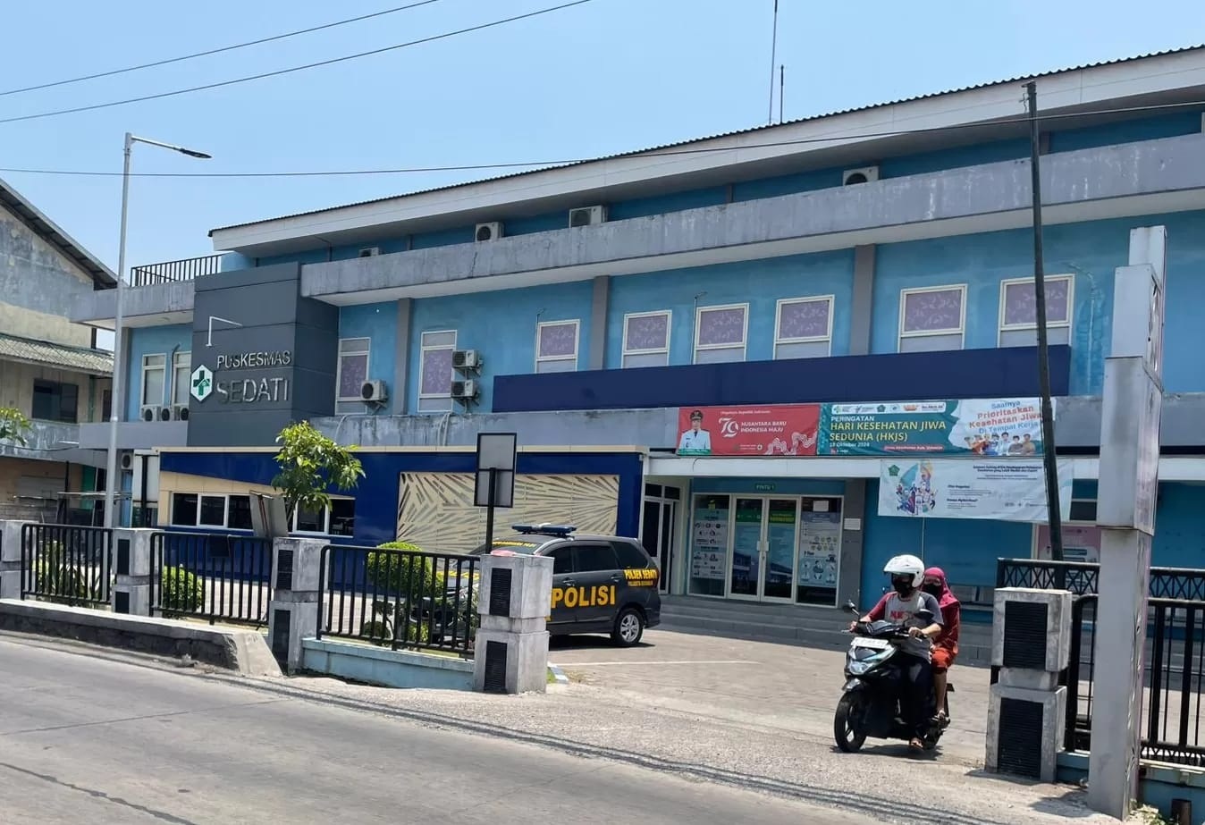 TINGKATKAN PELAYANAN: Lokasi pembangunan RSUD Sedati berdampingan dengan Puskesmas Sedati. (M SAIFUL ROHMAN/RADAR SIDOARJO)
