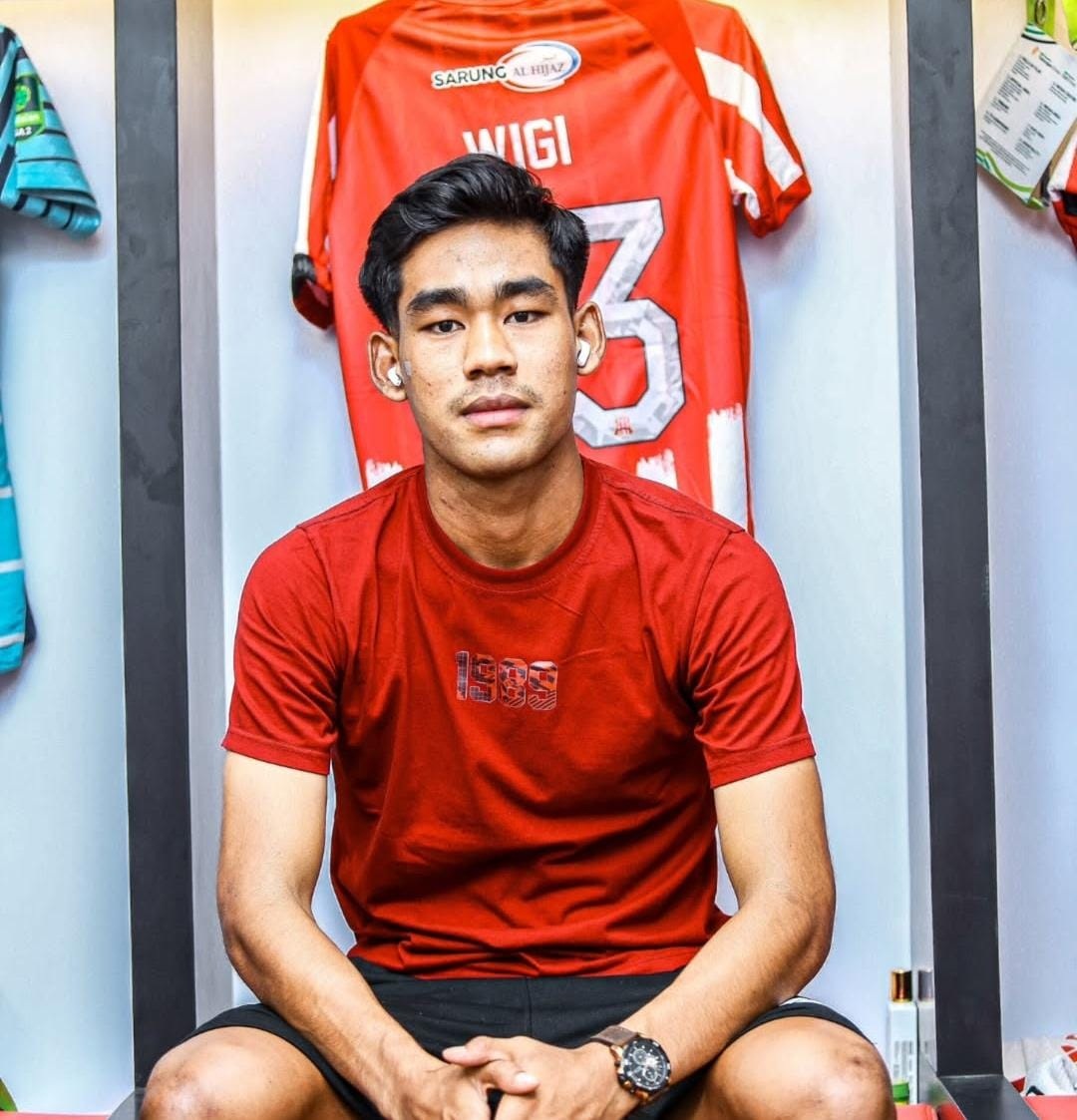 HARAPAN: Mantan Pemain Deltras Sidoarjo, Wigi Pratama. (FOTO DELTRAS SIDOARJO)