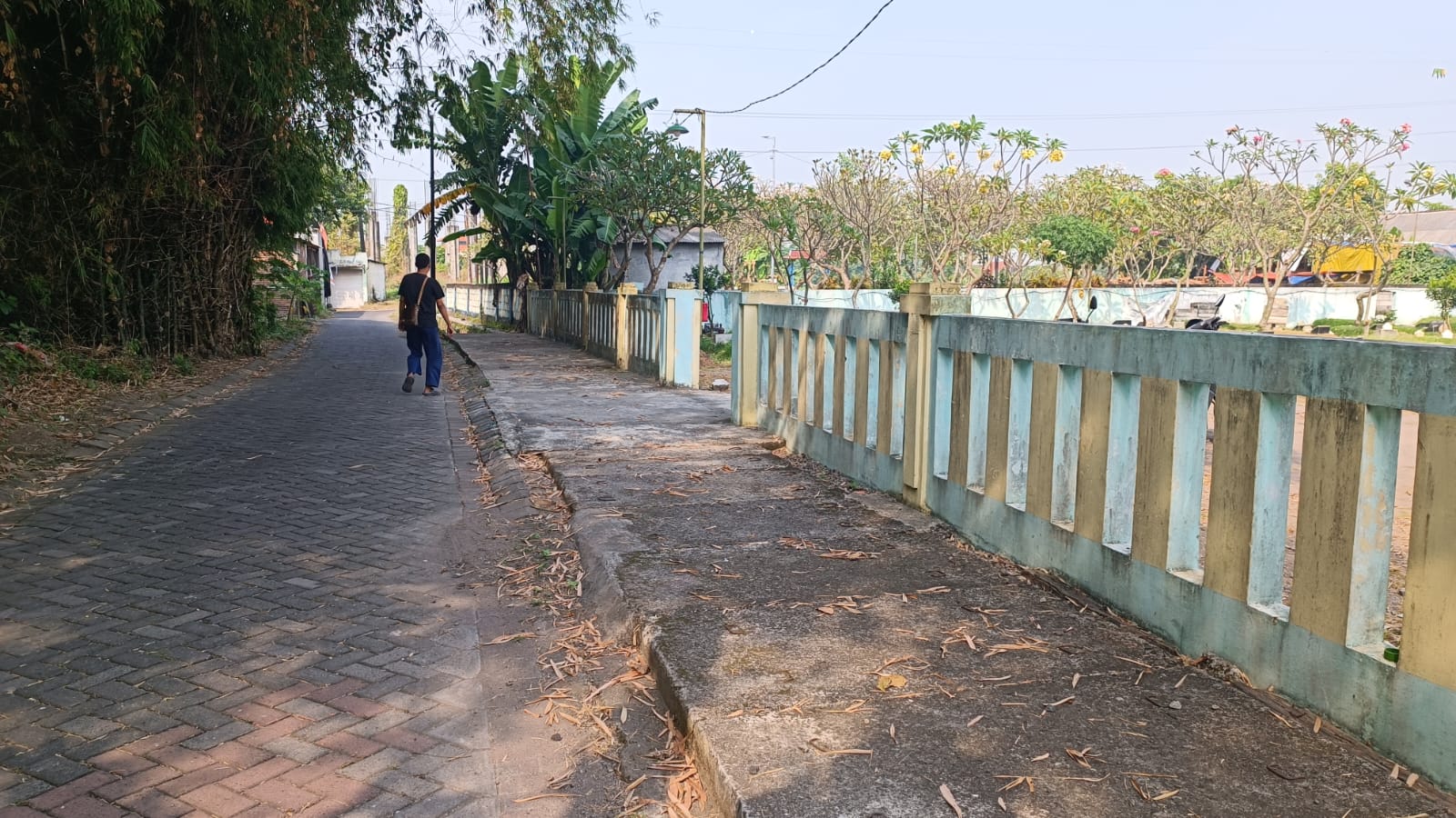 HOROR: Lokasi makam kawasan Dusun Mijen, Desa Sidodadi, Kecamatan Taman. (DIKY SANSIRI/RADAR SIDOARJO)