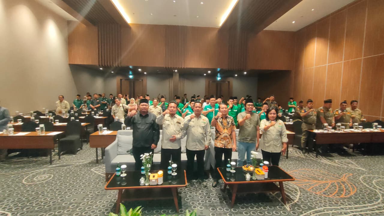 SINERGIS: PWI Sidoarjo bekerjasama dengan DPRD Jawa Timur menggelar sosialisasi bertema