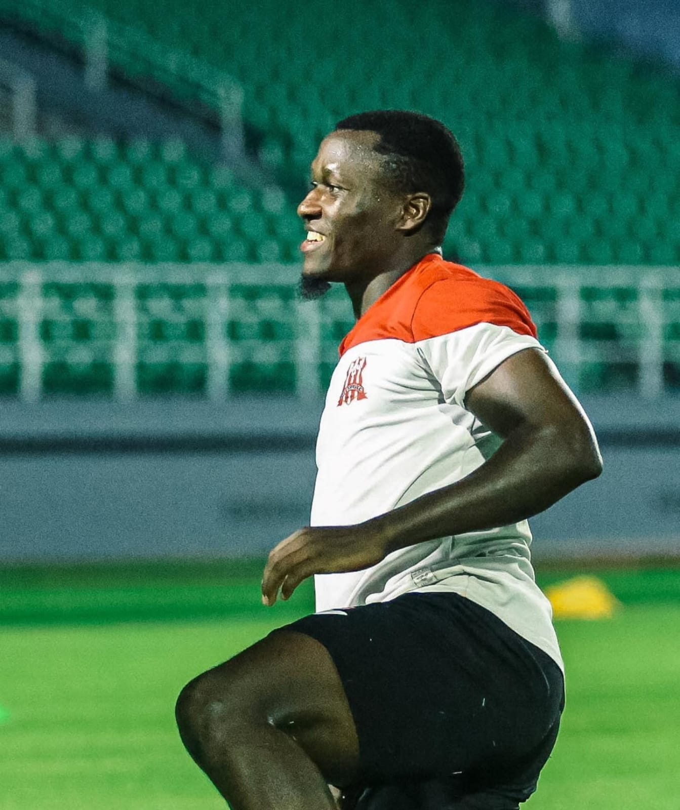 TOP SKOR: Striker asing Deltras Sidoarjo, Nevil Tengeg tampil gemilang bersama Deltras Sidoarjo. (foto: Deltras Sidoarjo)