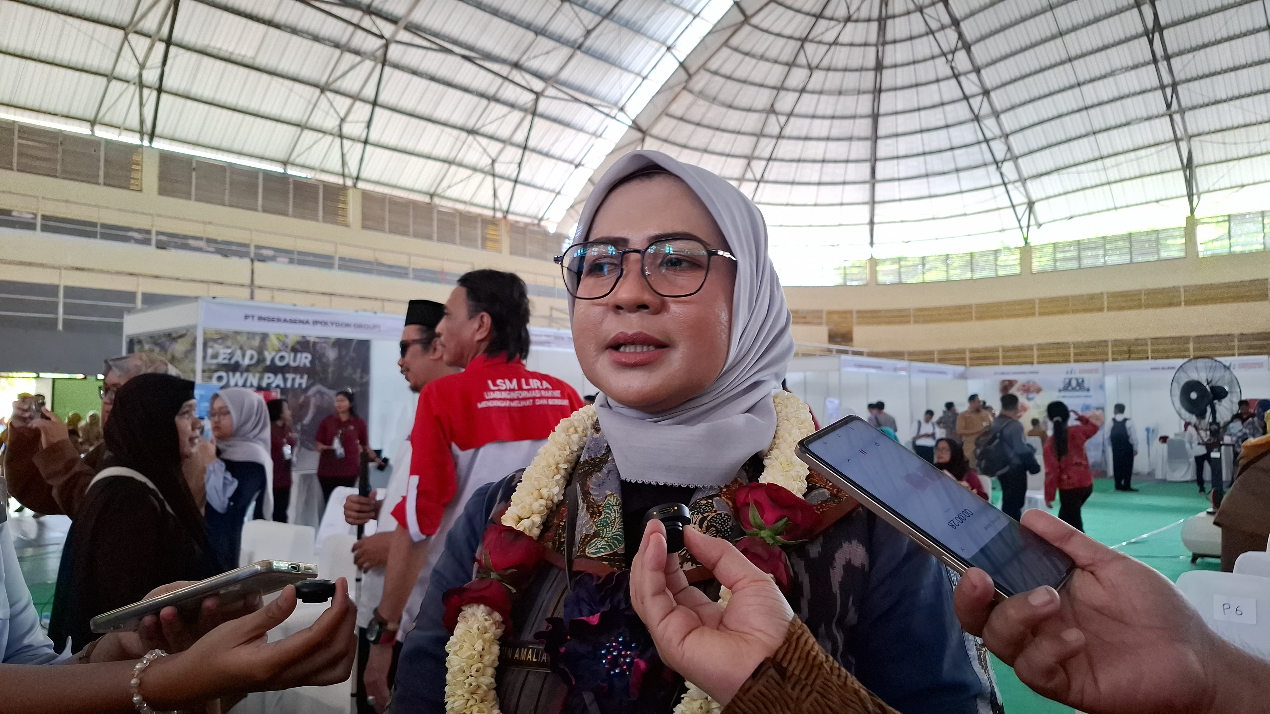 Kepala Disnaker Sidoarjo, Ainun Amalia. (M SAIFUL ROHMAN/RADAR SIDOARJO)