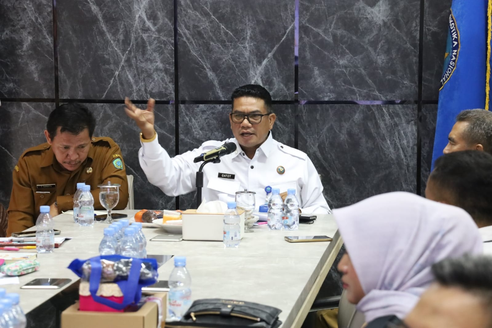Kepala BNNK Sidoarjo Kombes Pol Gatot Soegeng Soesanto. (SURYANTO/RADAD SURABAYA)