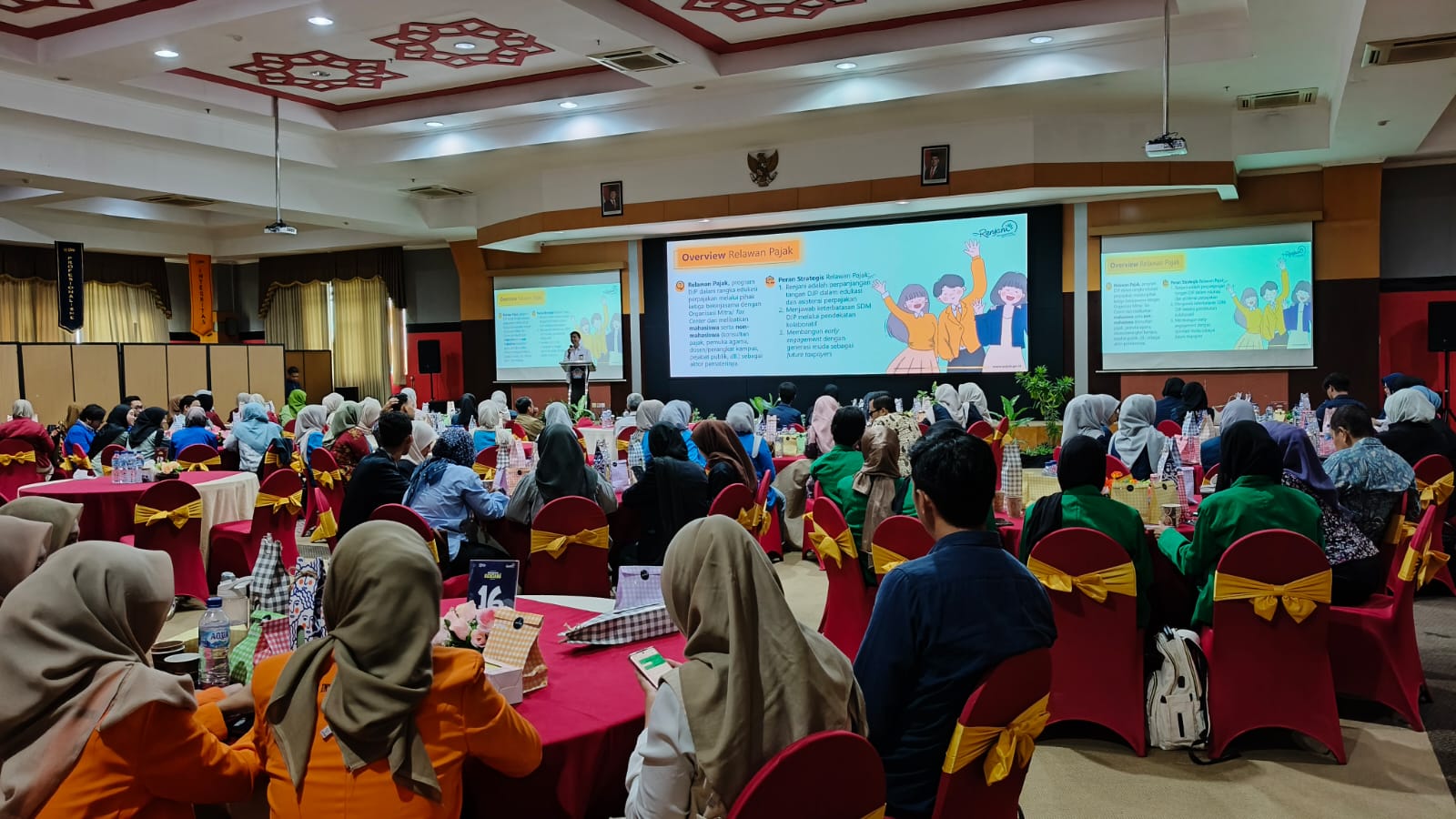 EFEKTIF: Kanwil DJP Jawa Timur II telah mengukuhkan Relawan Pajak untuk Negeri (Renjani) Tahun 2026 pada Senin, 19 Januari 2026.