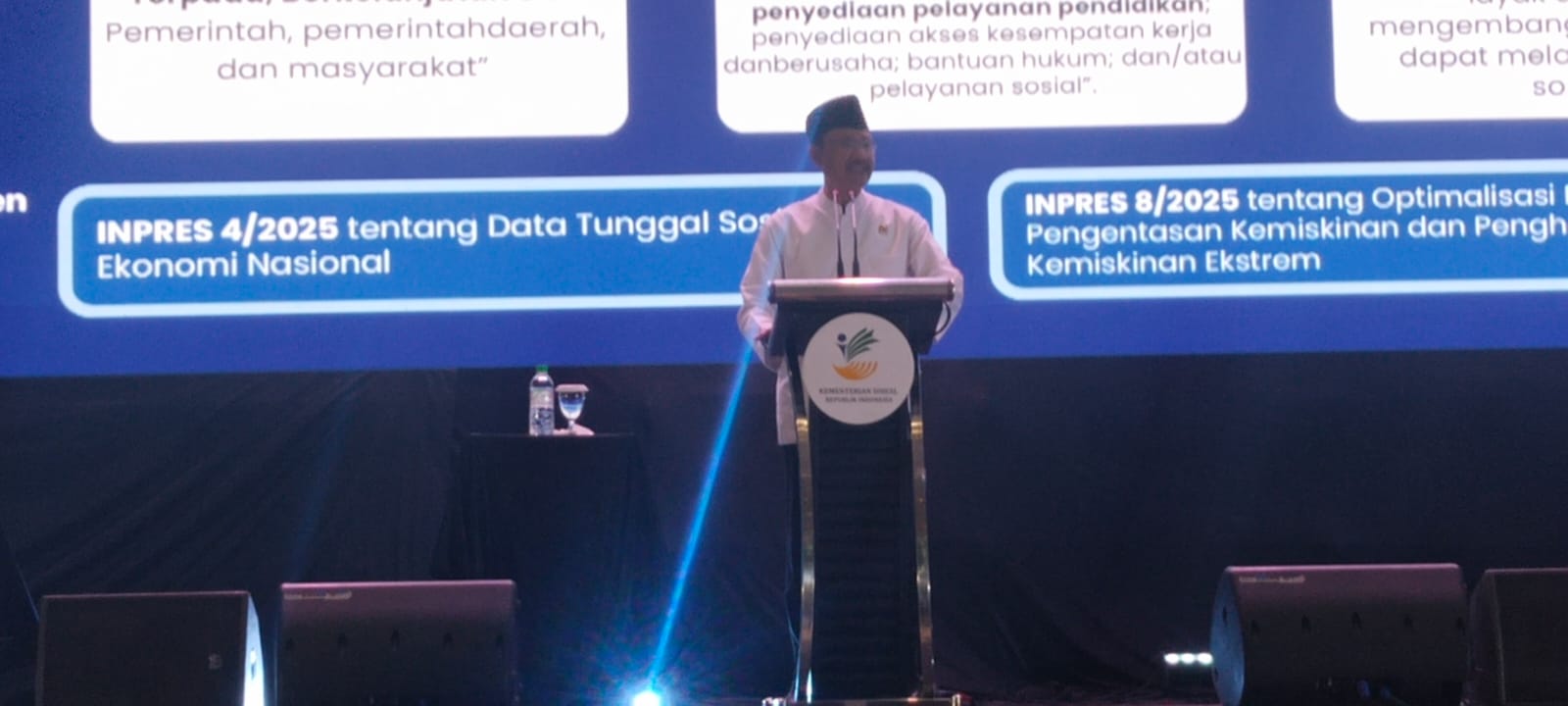 Menteri Sosial RI Saifullah Yusuf. (DIKY SANSIRI/RADAR SIDOARJO)