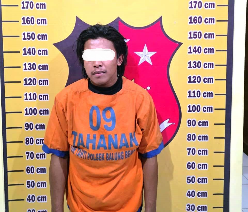 Tersangka Ahmad Reza Yudiansyah