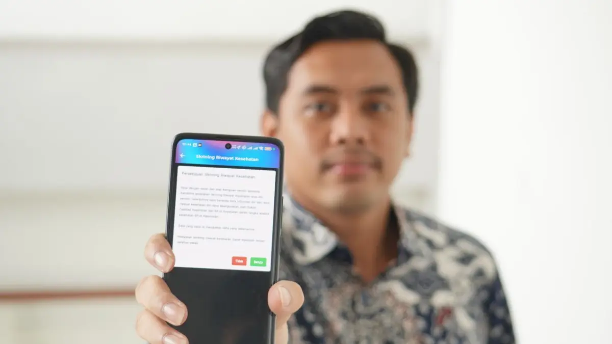 JANGAN LUPA: Menjelang masa cuti bersama dan libur Lebaran pekan depan, BPJS Kesehatan mengingatkan peserta Program Jaminan Kesehatan Nasional (JKN) untuk melakukan Skrining Riwayat Kesehatan.