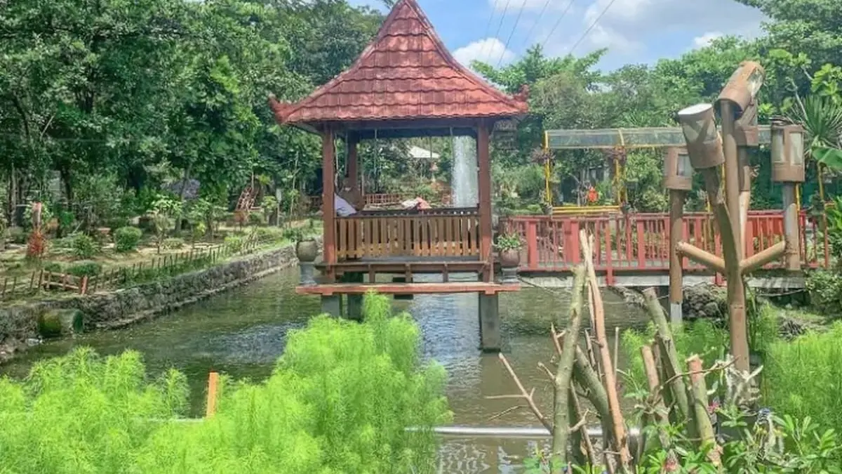 SEJUK: Sejumlah taman di kawasan Sidoarjo. (Foto istimewa)