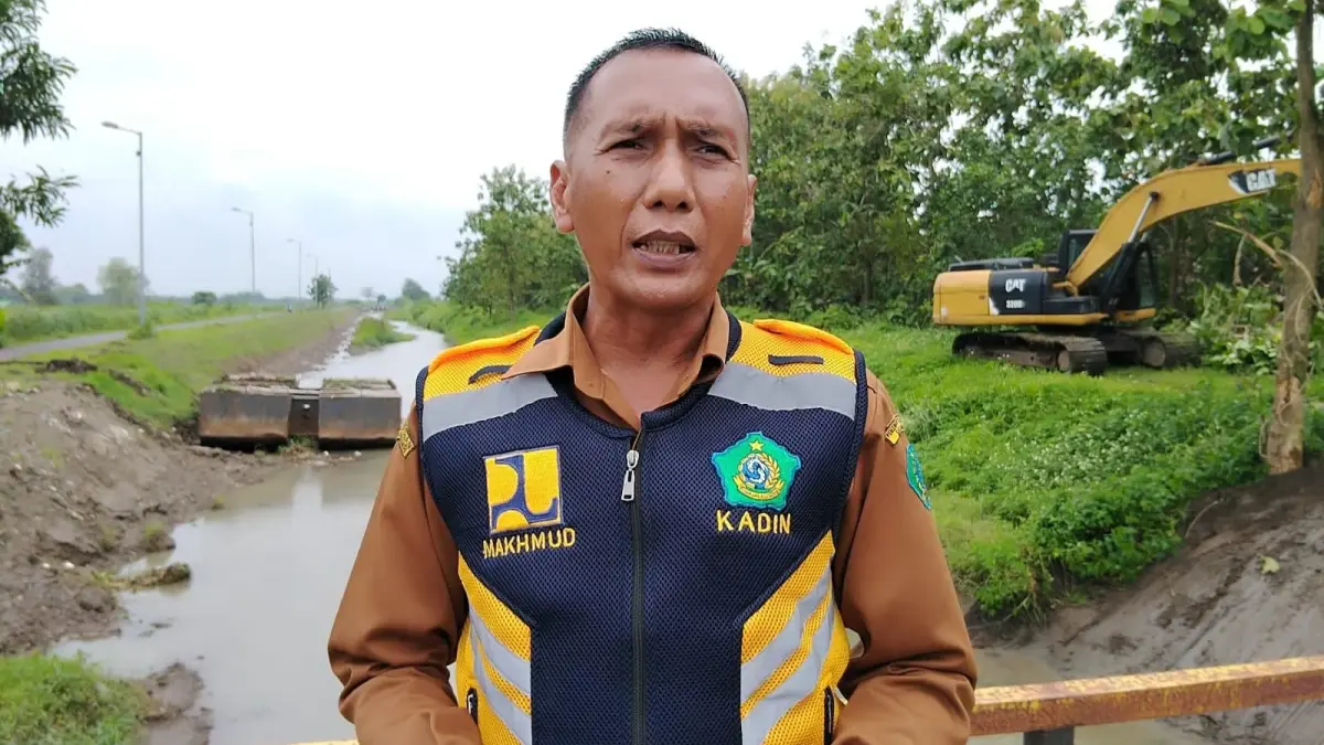 GERAK CEPAT: Kepala Dinas Pekerjaan Umum Bina Marga dan Sumber Daya Air (PUBMSDA) Kabupaten Sidoarjo Muhammad Makhmud.