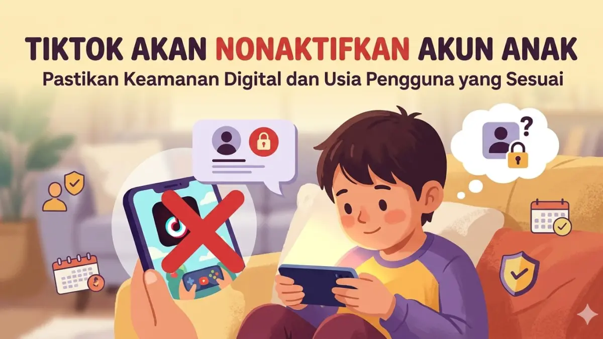 Ilustrasi anak menggunakan HP. (AI/RADAR SIDOARJO) 