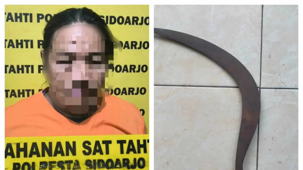 NEKAT: Terduga pelaku diamankan beserta barang bukti.